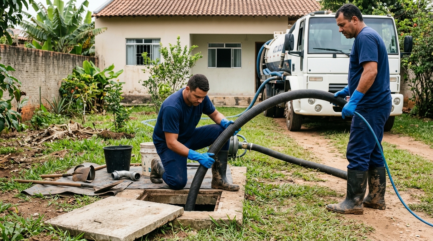 Sucção de Fossa em Duque de Caxias‑RJ